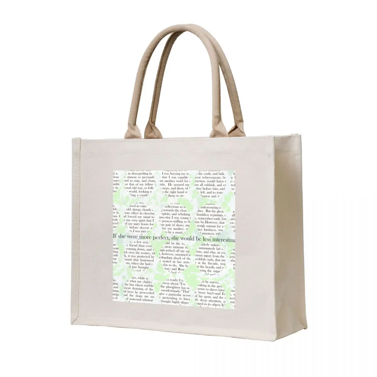 

Anne Bronte :The Tenant of Wildfell Hall Tote Bag custom fabric bag Cloth bags Lady bags Women's tote bag