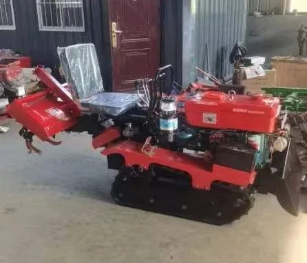 Chinese Mini Crawler Tractor Remote Control Mini Crawler Cultivator Agricultural Machinery Farm Cultivator
