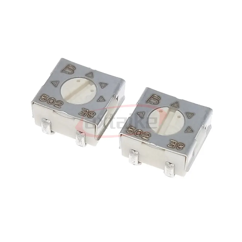 5 قطعة 3314J-1-103E SMD الانتهازي المقاوم 101 102 103 104 105 202 203 204 502 503 504 1K 10K 500K 1M أوم Adj الجهد المتغير