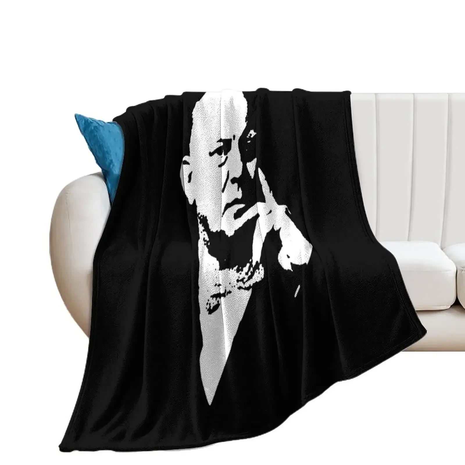 Aleister Crowley Throw Blanket Moving Retros For Sofa Thin Blankets