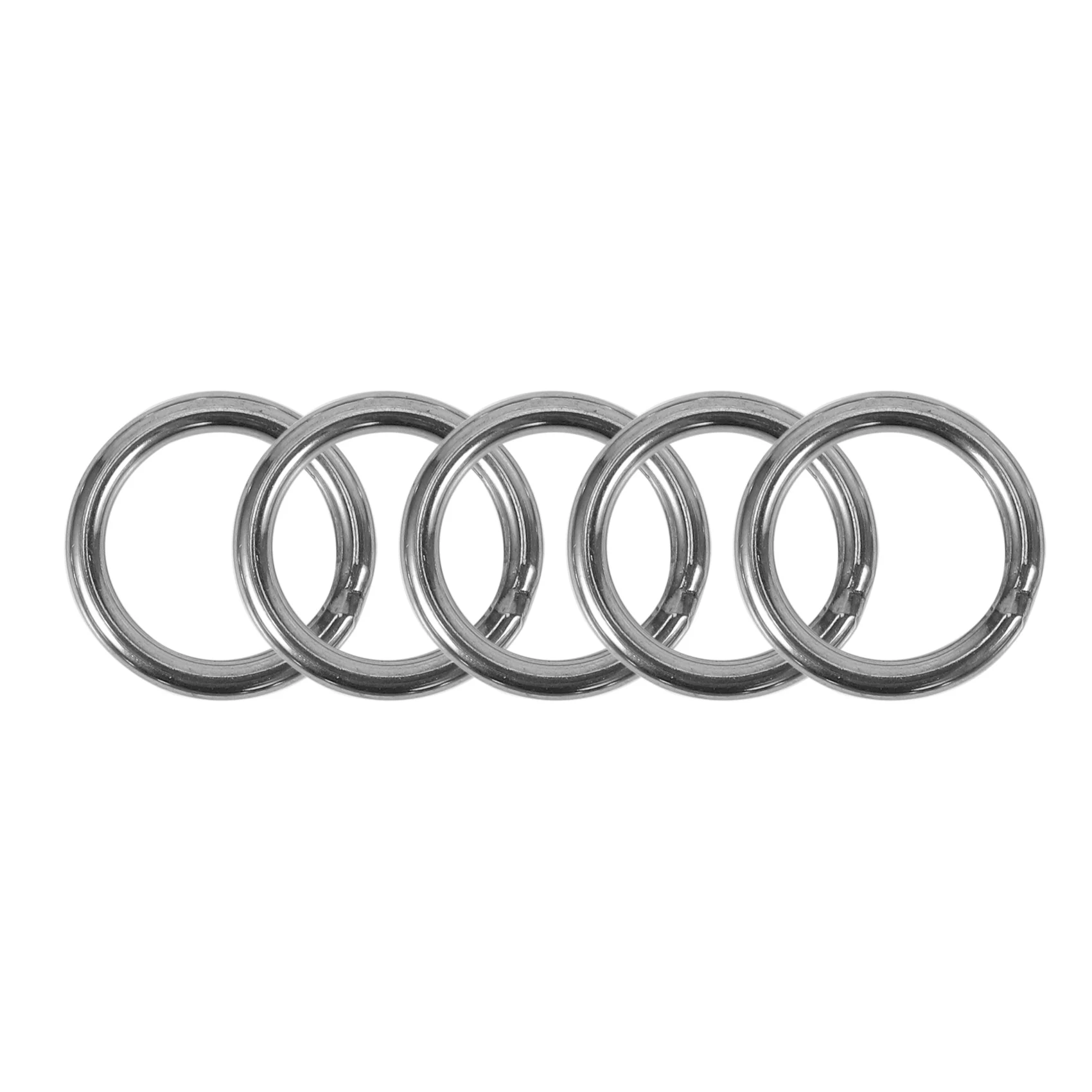 ABRE- X 30 مم حلقات دائرية ملحومة من الفولاذ المقاوم للصدأ 30 قطعة