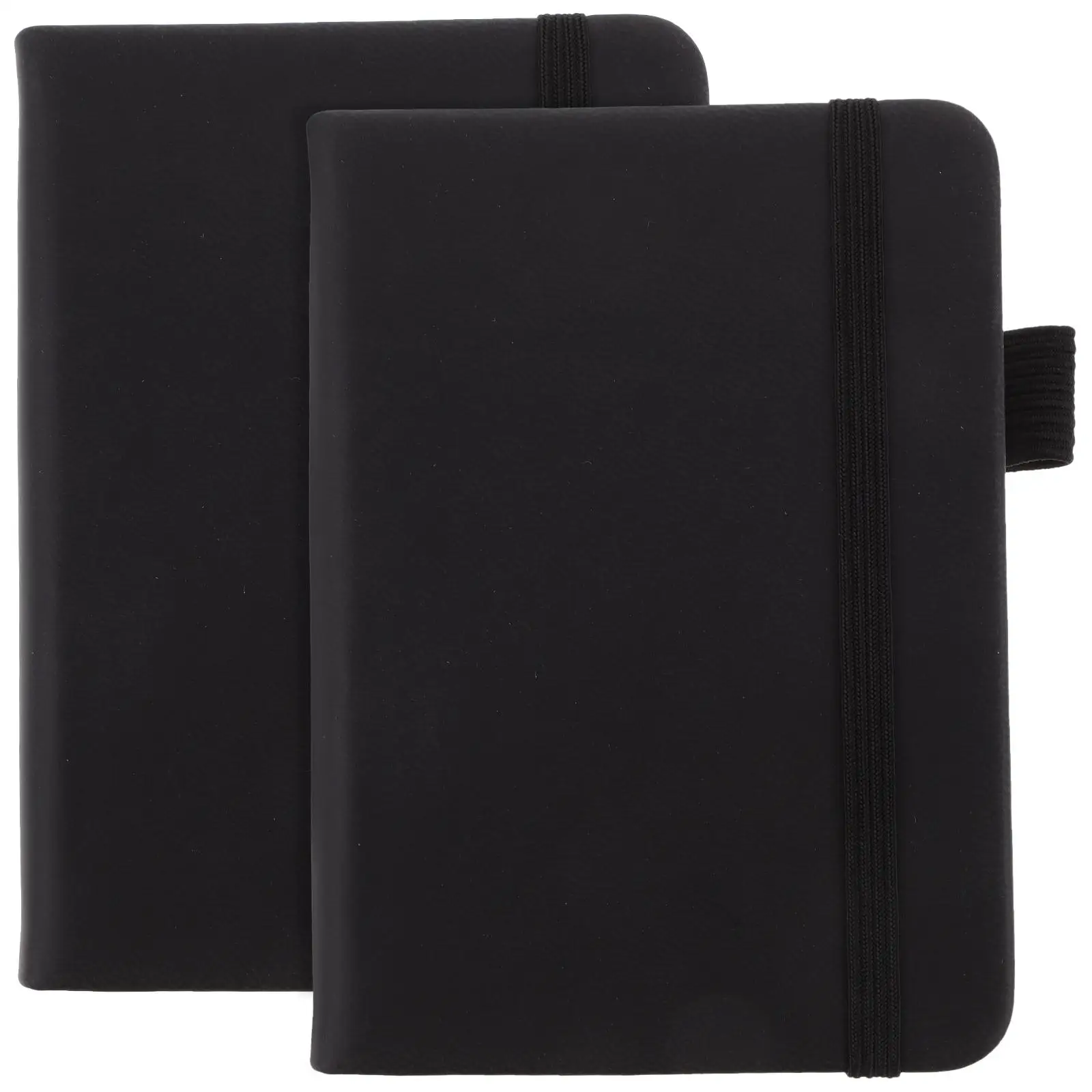 

2 Pcs Portable Notepad Notebook Mobile Miniature Little Size Notebooks Adjustable Man