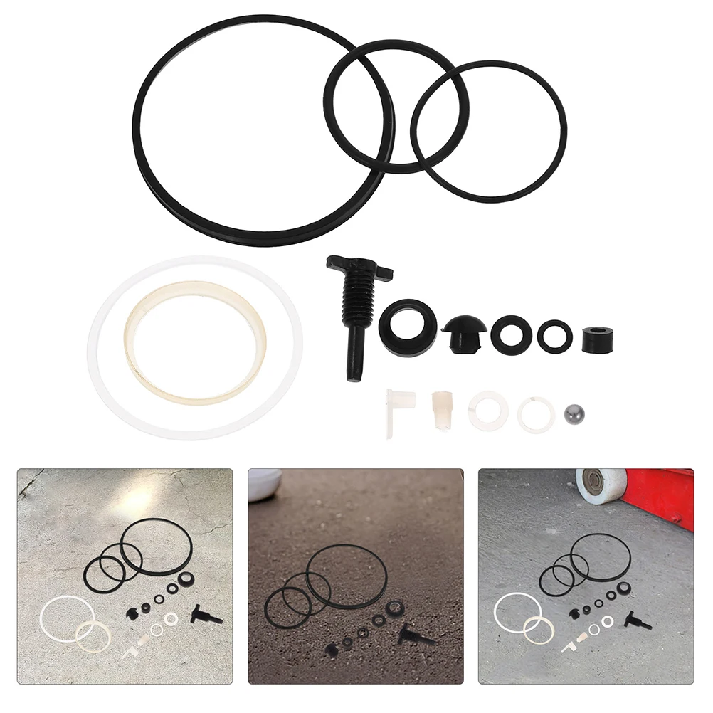 

16pcs Floor Jack Repair Kit Durable Materials Comprehensive Tools Set Seal Replacement Plunger Steel Farm Car Jack Kit