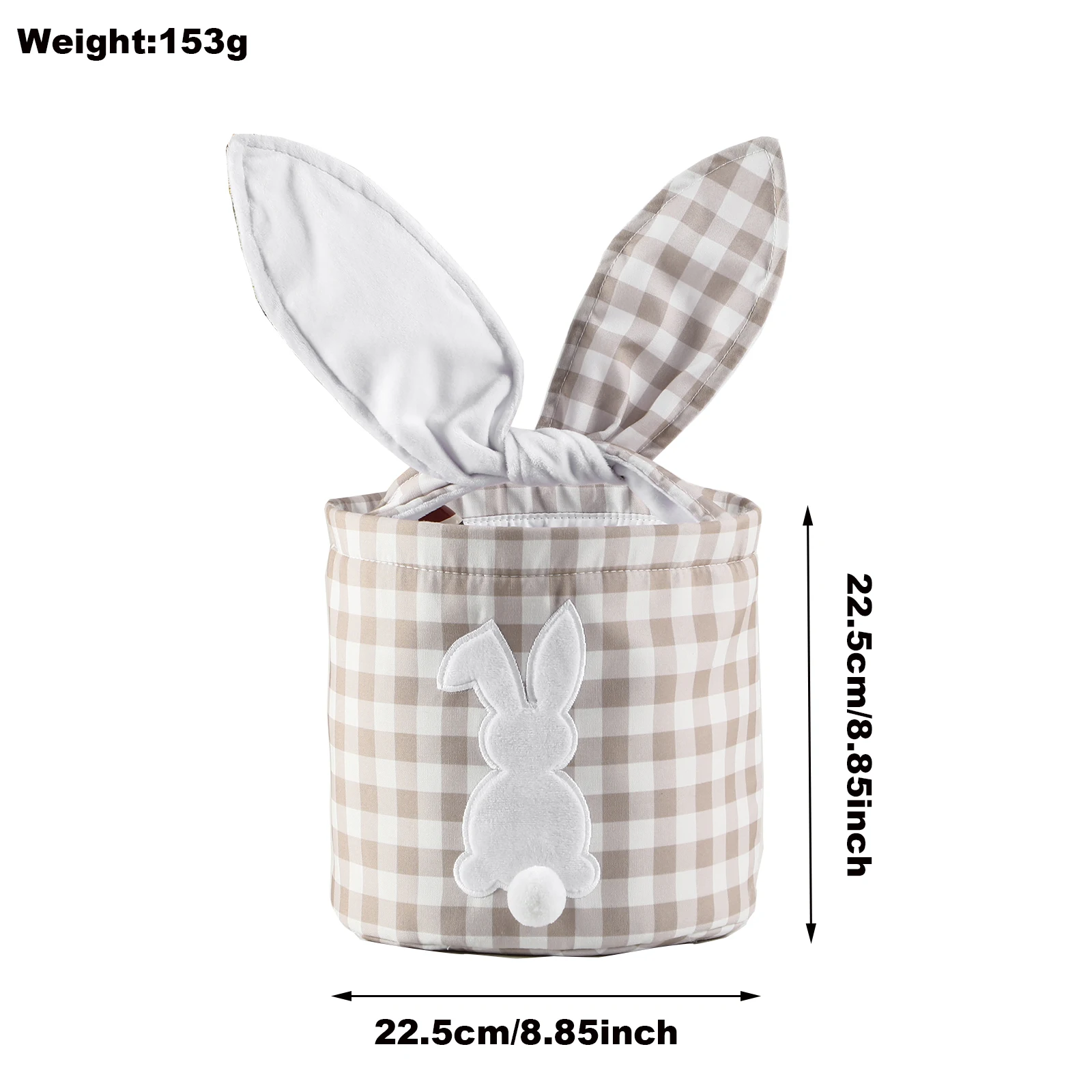 Lovely Easter Bunny secchielli uova borse giocattolo cestino di coniglio casa creativa per bambini Festival regalo Tote Party Decoration