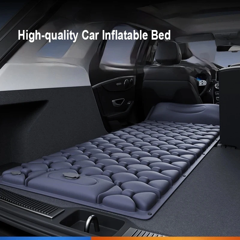 

High-quality Auto Inflatable Bed Car Foldable Travel Camping Mattress Trunk Leveling Pad Mattress Sleeping Pad Car Converted Bed