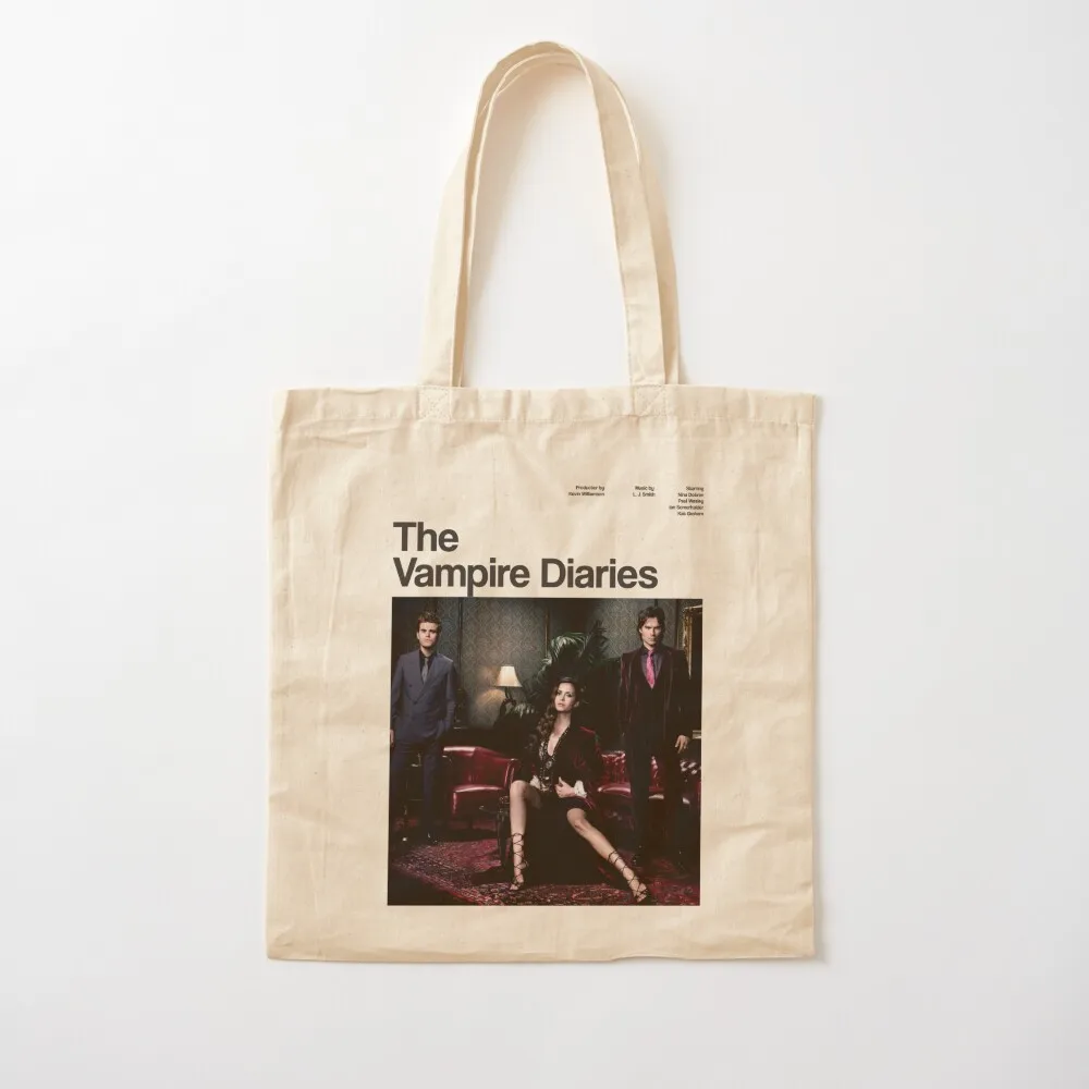 The Vampire Diaries series poster Tote Bag tote canvas Gift Cloth Canvas