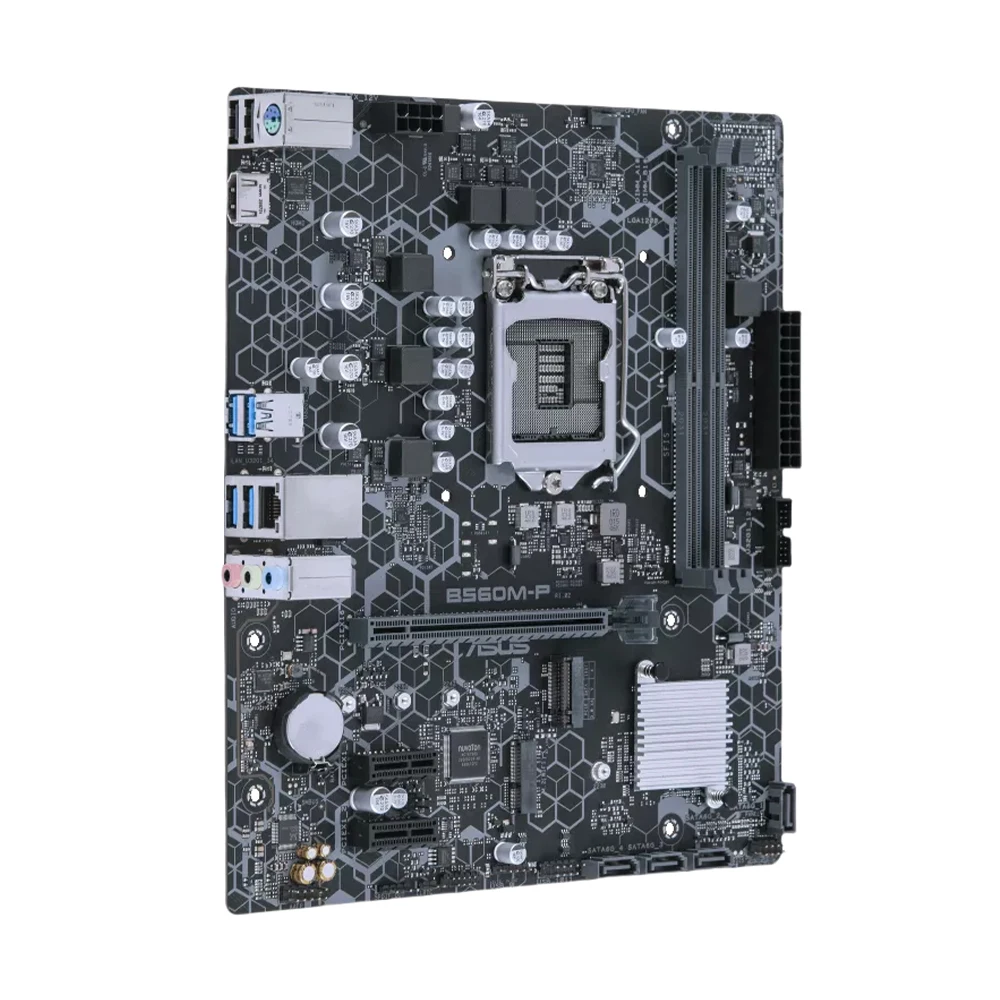Płyta główna ASUS B560M-P B560 LGA 1200 Obsługa procesorów I5-11400 11400F I7-11700 10700 I3-10100 10105 DDR4 M.2 HMID Micro ATX — zdjęcie produktu 4