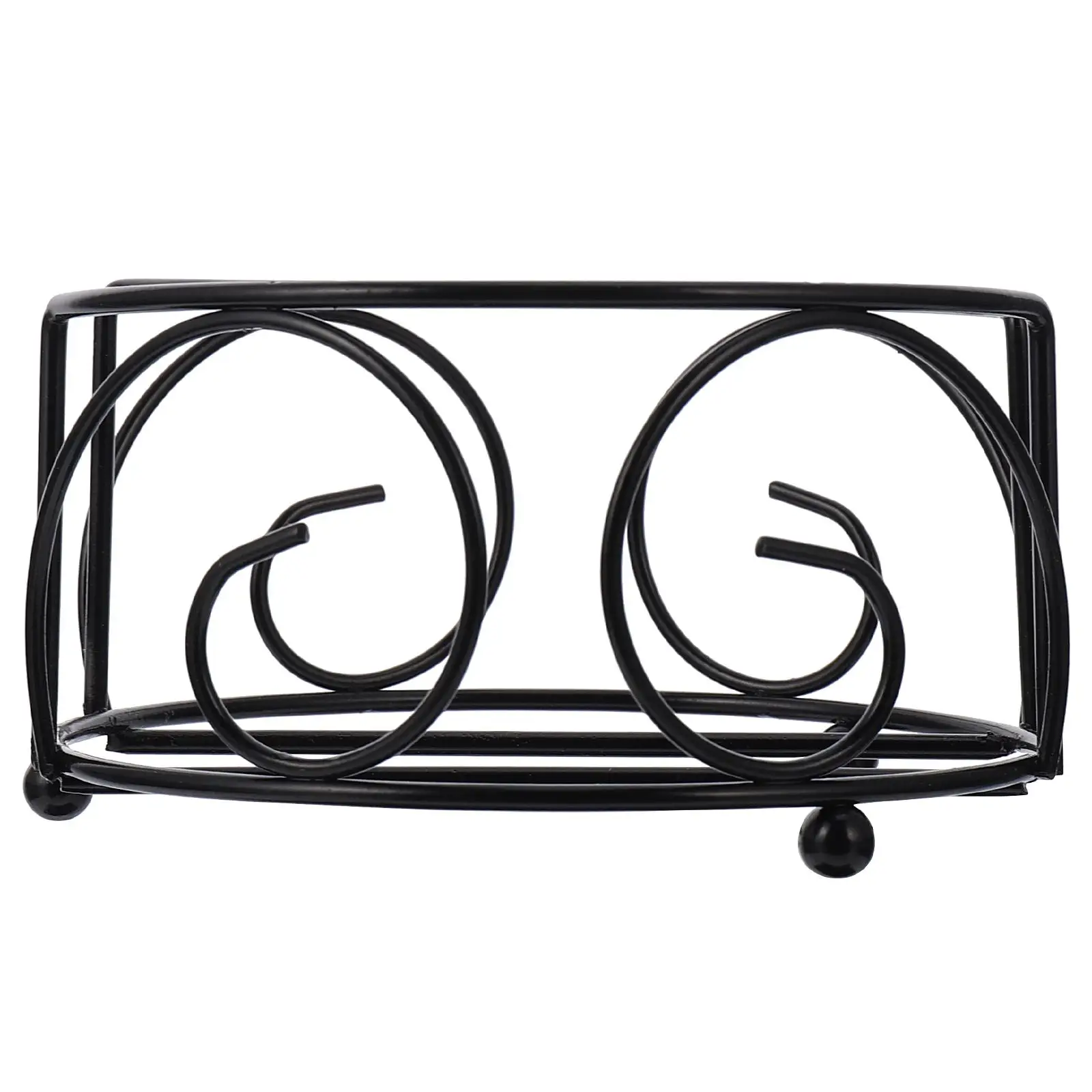 

Coaster Holder Square Cup Mat Rack Metal Iron Storage Placemat Organizer Home Office Decor Simple Gadgets Kitchen Tool