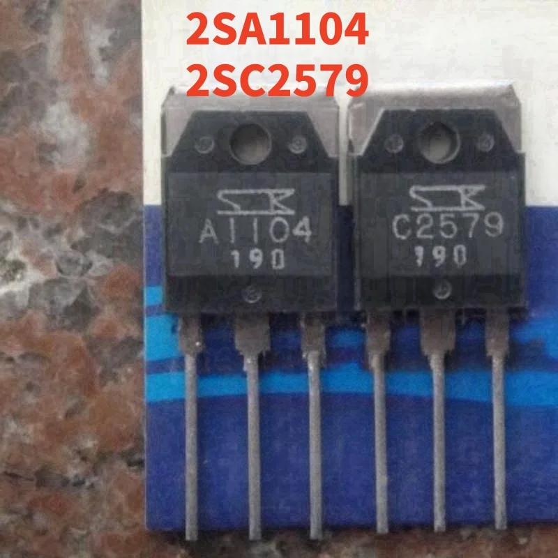 10 pcs/5 pairs (5pcs 2SA1104+5pcs 2SC2579) 100% new original 2SA1104 2SC2579 A1104 C2579 amplifier pairing tube