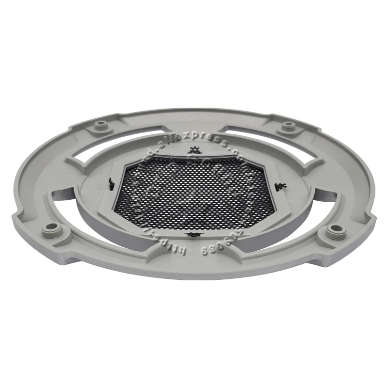 For 5" Inch Speaker Grill Cover Hige-grade Home Audio Conversion Net Decorative Circle Metal Mesh Protection 156mm Black/lSilver