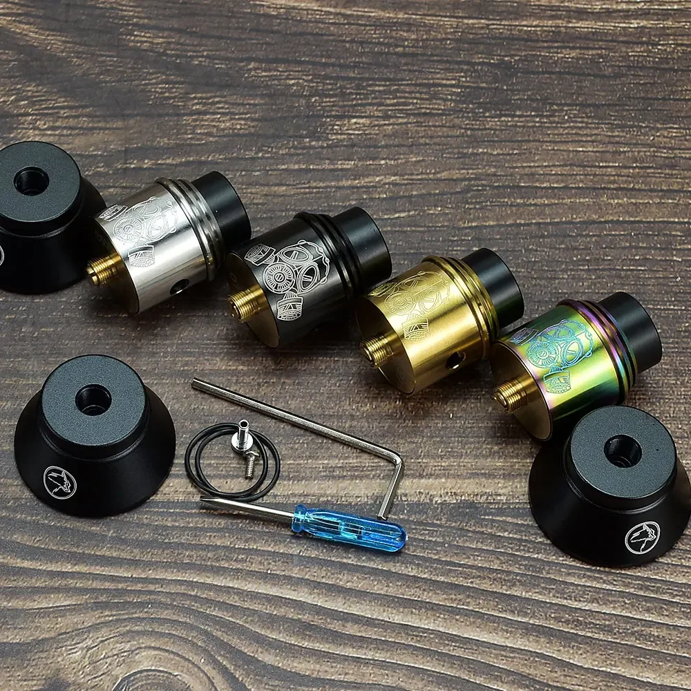 VAPE Apocalypse GEN 2 RDA Atomizzatore RDA 316ss 24mm squonk BF PIN vape mod Atomizzatore rda vape Atomizzatore serbatoio ricostruibile