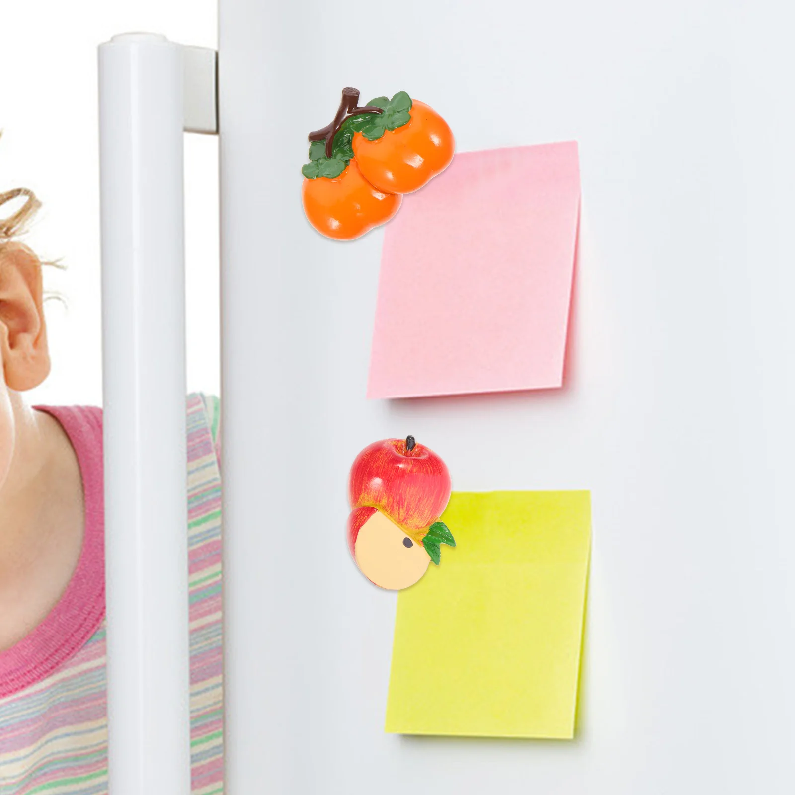 

3pcs Vegetable Fridge Magnets Resin 3D Simulation Cartoon Design Strong Adsorption Home Decor Refrigerator Magnets For Kitchen