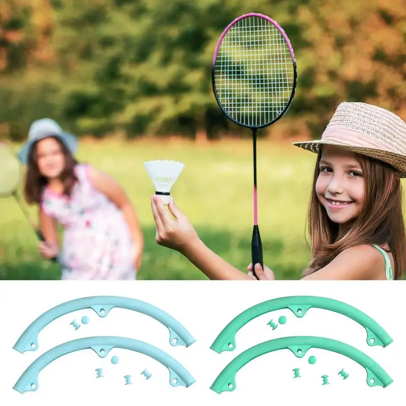 Racket Hoofd Beschermhoes Racket Beschermende Hoesjes Racket Beschermhoes Hoofd Frame Beschermer Professionele Siliconen Boog