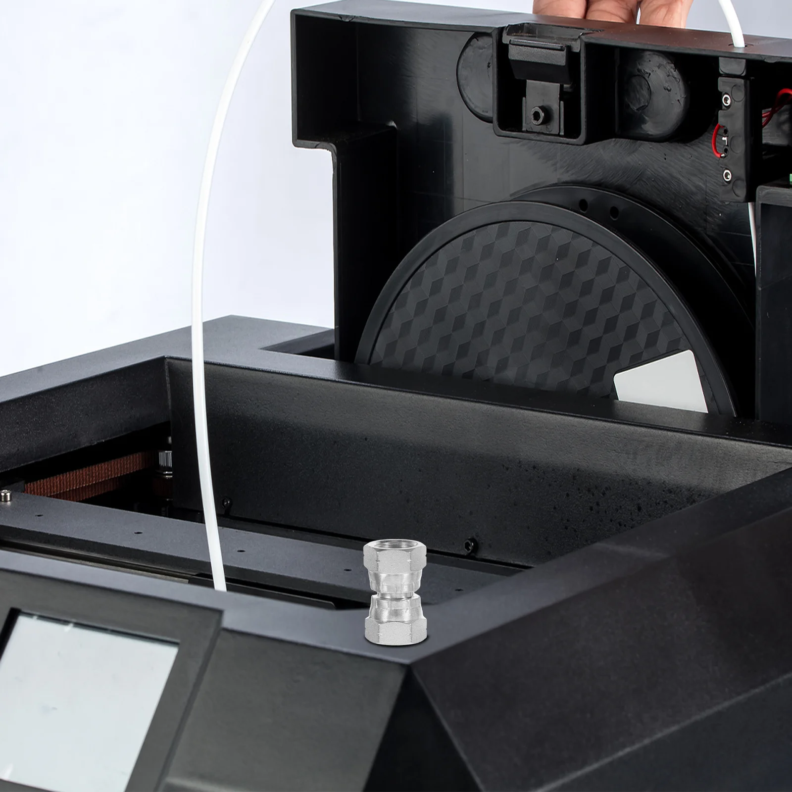 

2 pcs Hydraulic Female To Female Swivel Adapter 3/8 Inch Bsp Stainless Steel For Air Tools Industrial Equipment High Flow