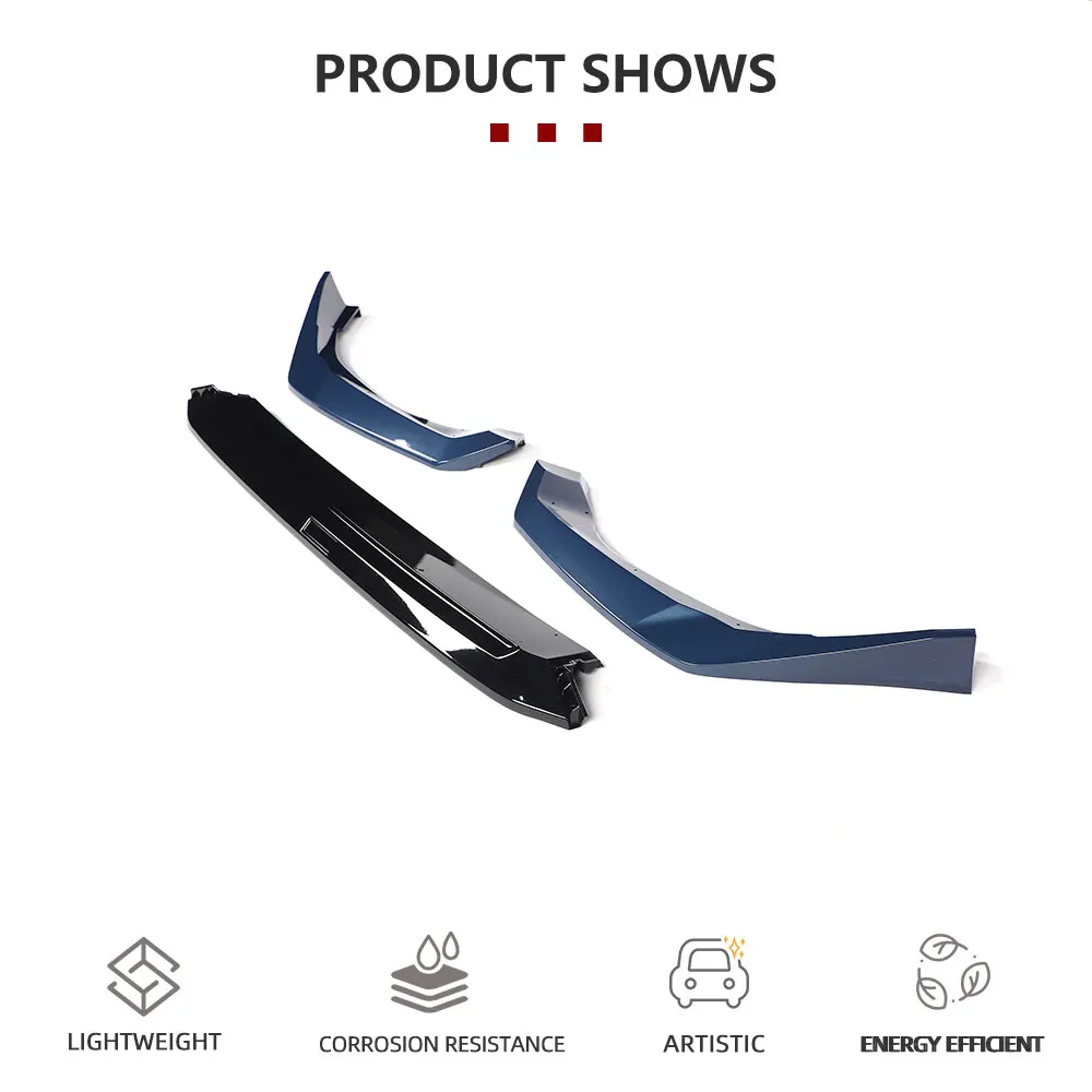 

Car Front Bumper Lip Spoiler for Honda Civic 11.5th 2025UP PP Front Lip Chin Apron Body Kits Not for Type R