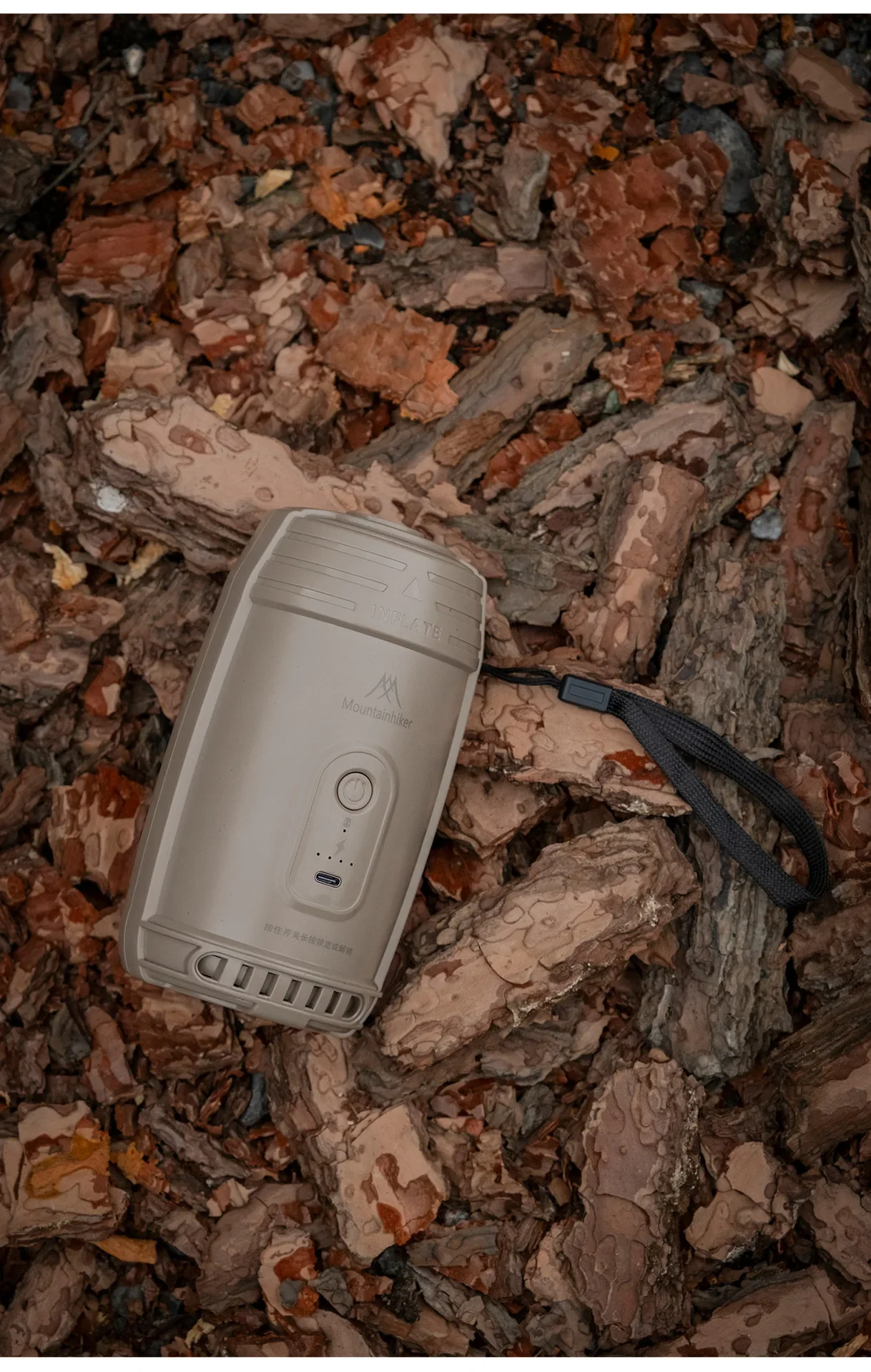 Mountainhiker Neue Tragbare Luftpumpe USB-Aufladbarer Inflator Geeignet für Campingzelte Luftmatratzen Pool-Schwimmhilfen – Detail 15