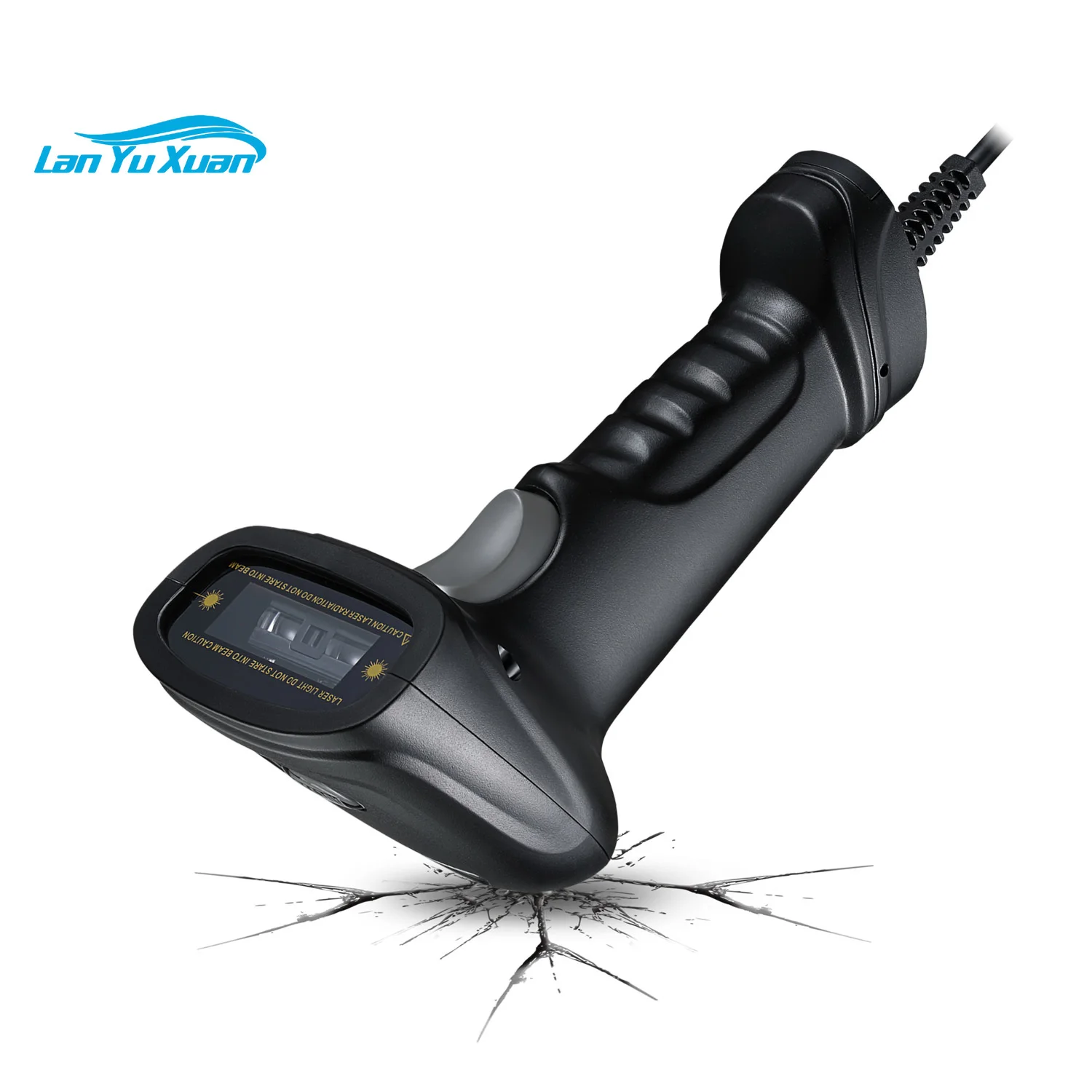 USB Wired Handheld 2D Barcode Scanner with Stand Base Stock Status-2D Bar Code Reader