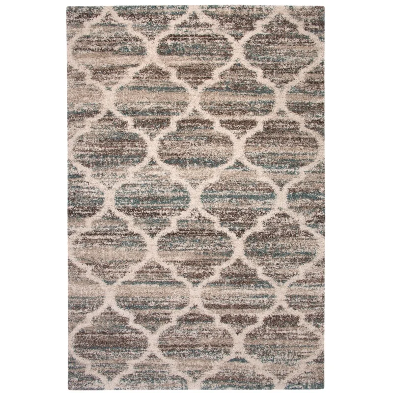 

Granada Trellis Blue/Brown/Tan Area Rug