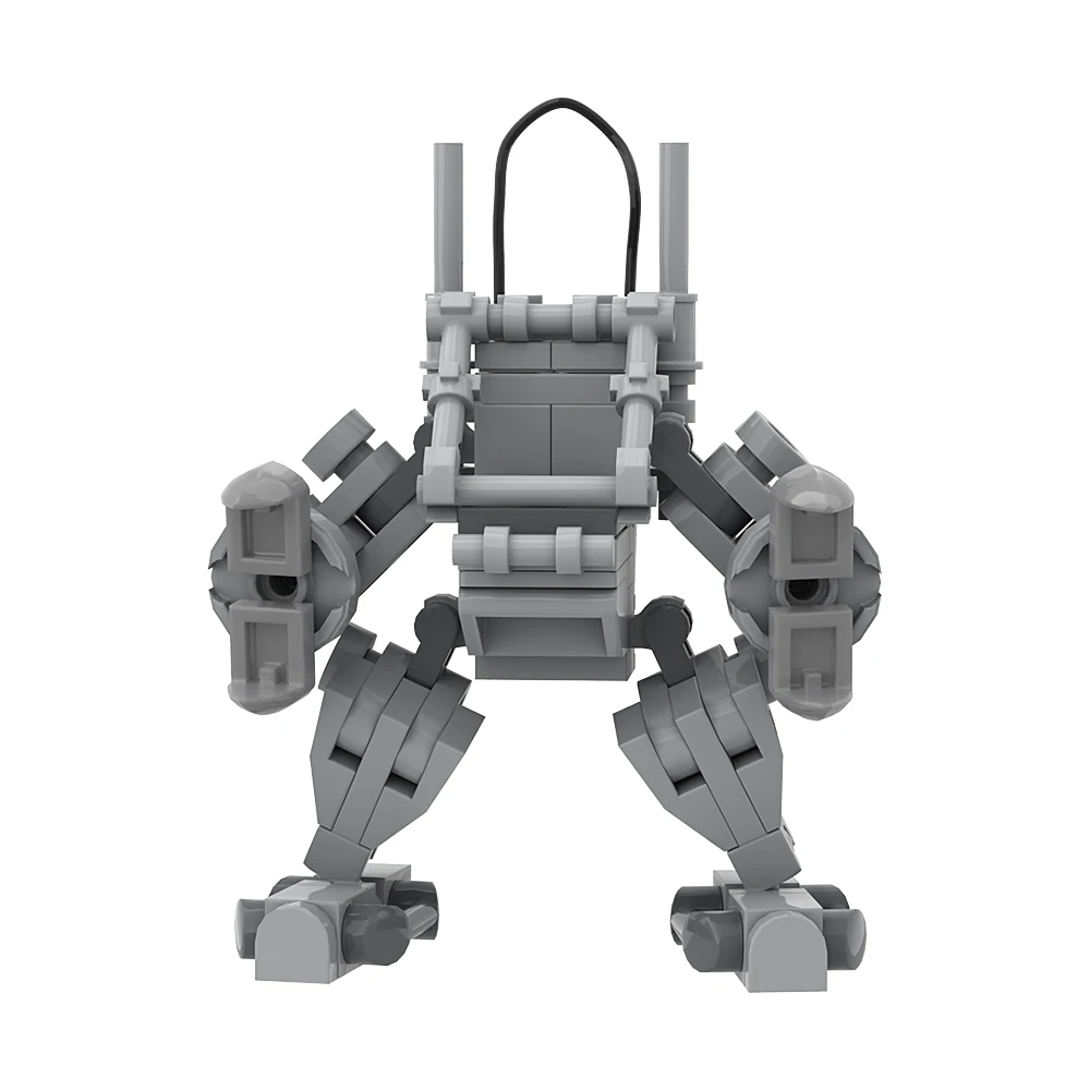 Gobricks MOC Mecha Mini Exo-Suit Model Building Blocks, Classic Iron Soldiers Characters, diy Bricks Toy para niños, regalo de cumpleaños