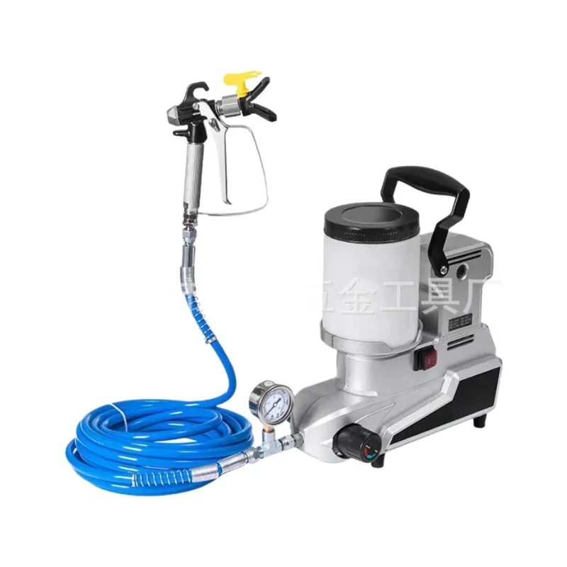 High Power High Pressure Airless Paint Latex Paint Spraying Machine Small Household Spraying Machine