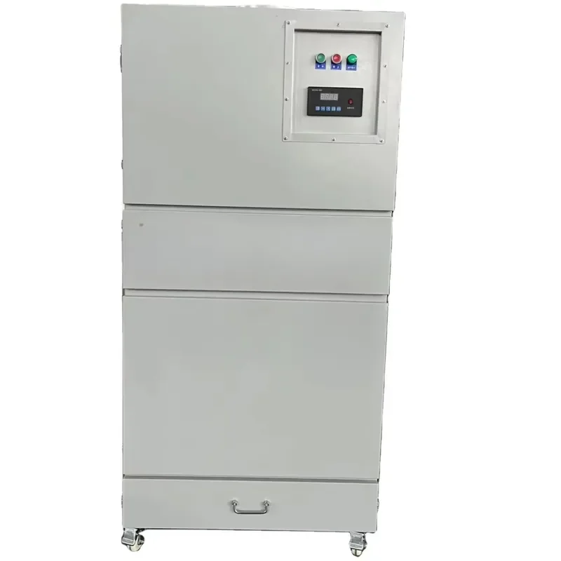 Small Mobile Cartridge Dust Collector Is a must for the Grinding Workshop, Enabling Mobile Dust Collection