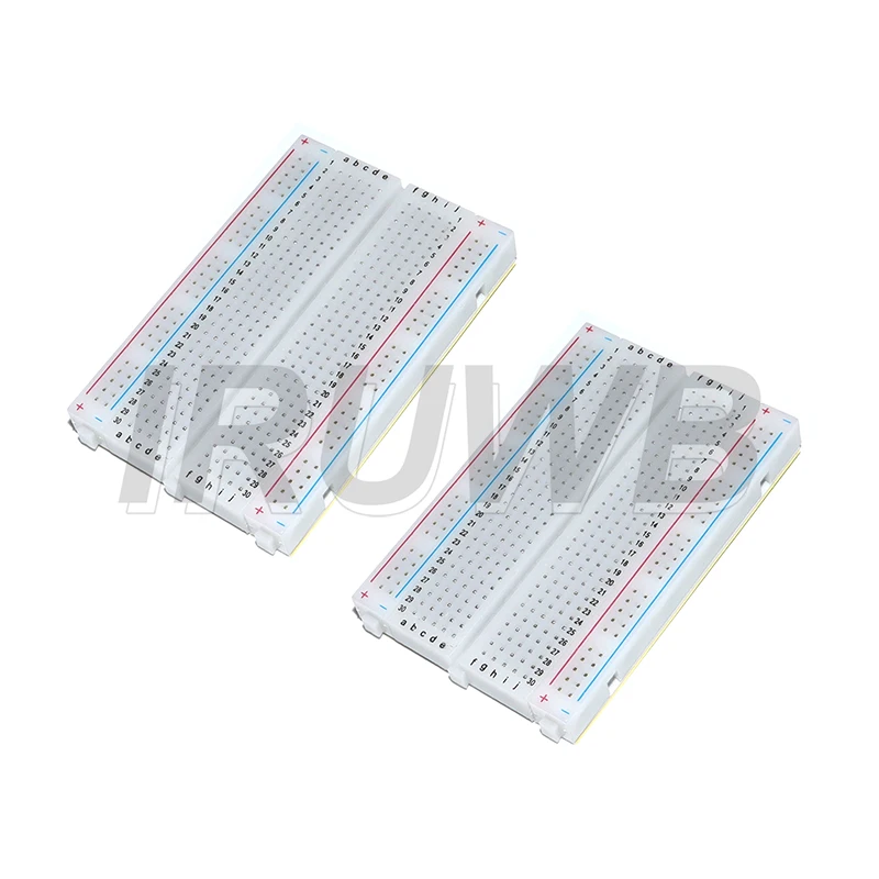 400 Tie Points Solderless PCB Breadboard Mini Universal Test Protoboard DIY Bread Board for Bus Test Circuit Board