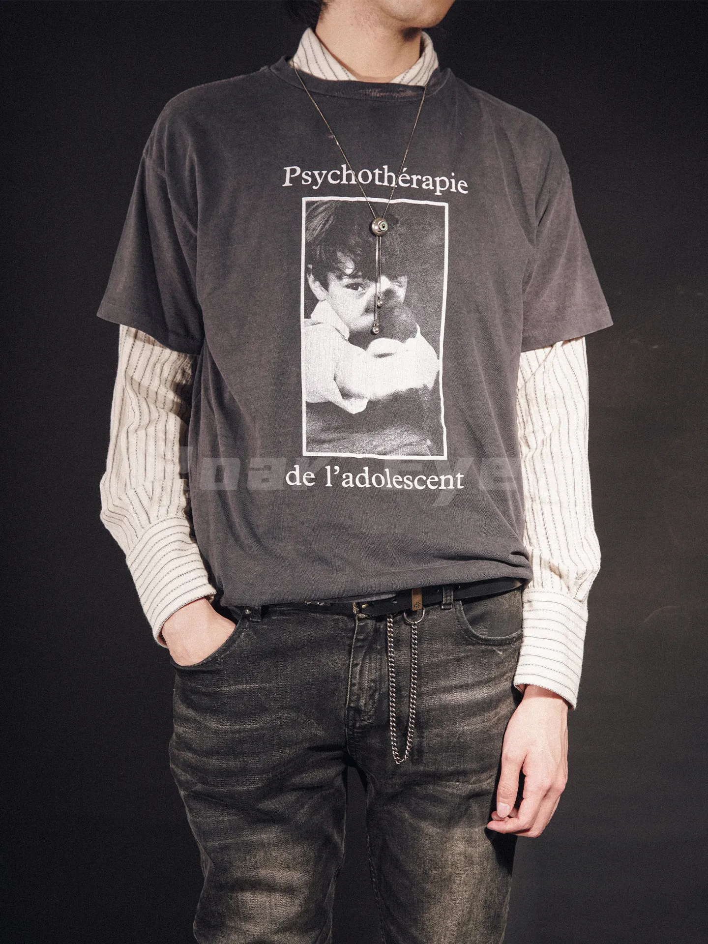 ER/D 25FW Psychological Healing Boys Short Sleeve T-Shirt