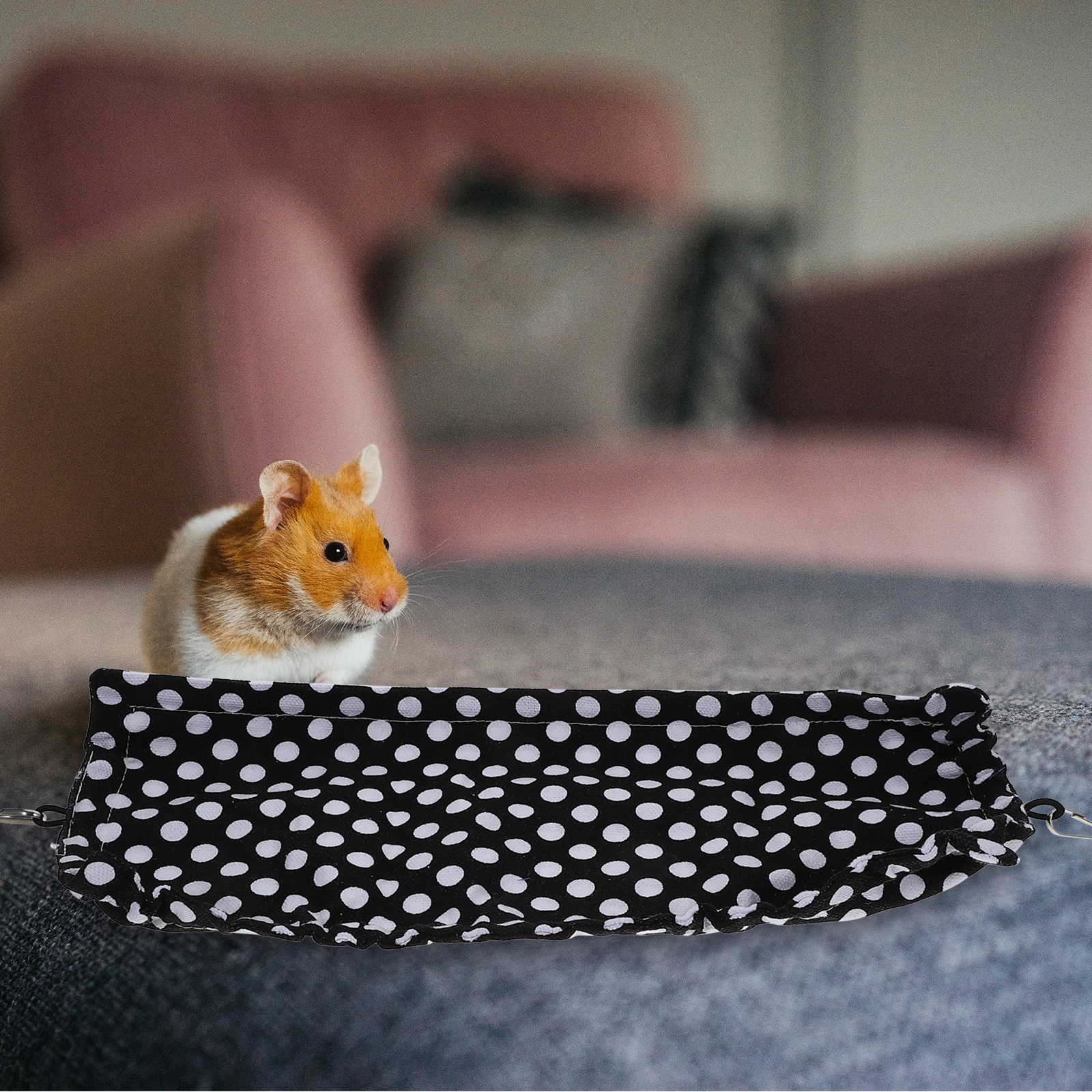 

Reptile Hammock Pet Lizard Snake Hanging Bed Mesh Suction Cup Easy Clean Durable Swing Plaything Resting Mat Supplies Pet House