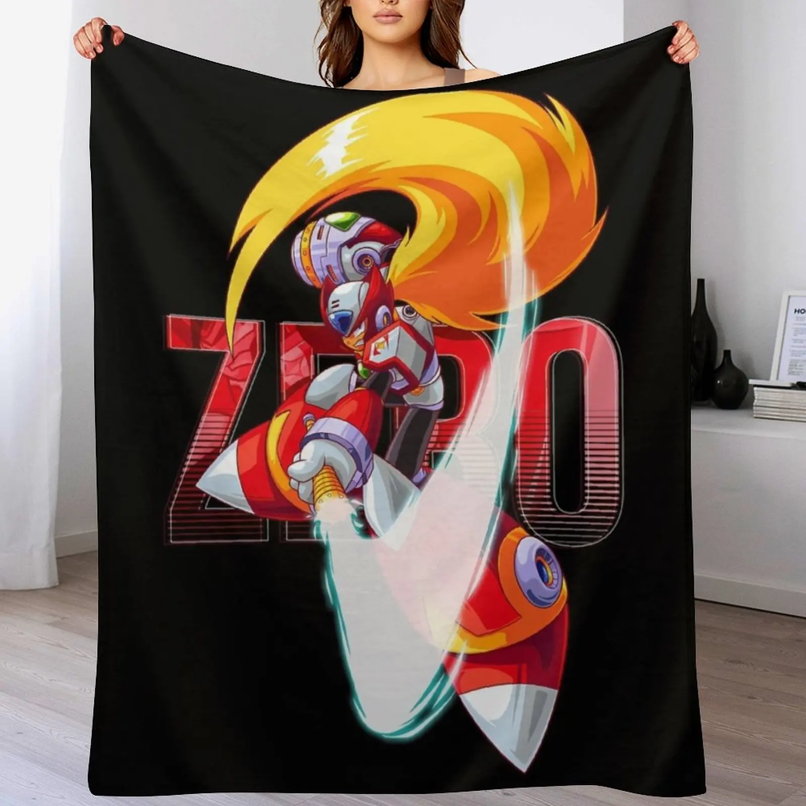 Mega Vintage - Mega Gaming Throw Blanket Stylish Couch Blanket for Home Living Room