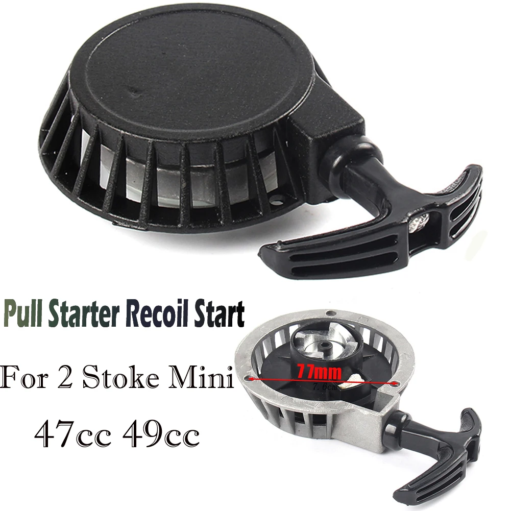 For 2 Stoke Mini Dirt Pocket Pit Bike Moto ATV Quad High quality 47cc 49cc Pull Starter Recoil Start