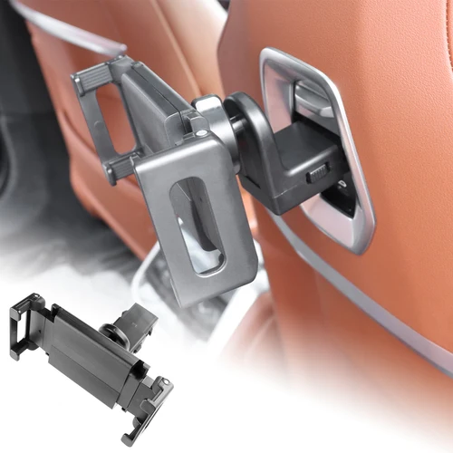 Imagen 2 del producto 2 piezas para BMW IX i5 G60 G05 G06 G61X3 X5 X6 Serie 5 Serie 7 2025 G45 Soporte multimedia especial para asiento trasero de coche para iPad Soporte para teléfono