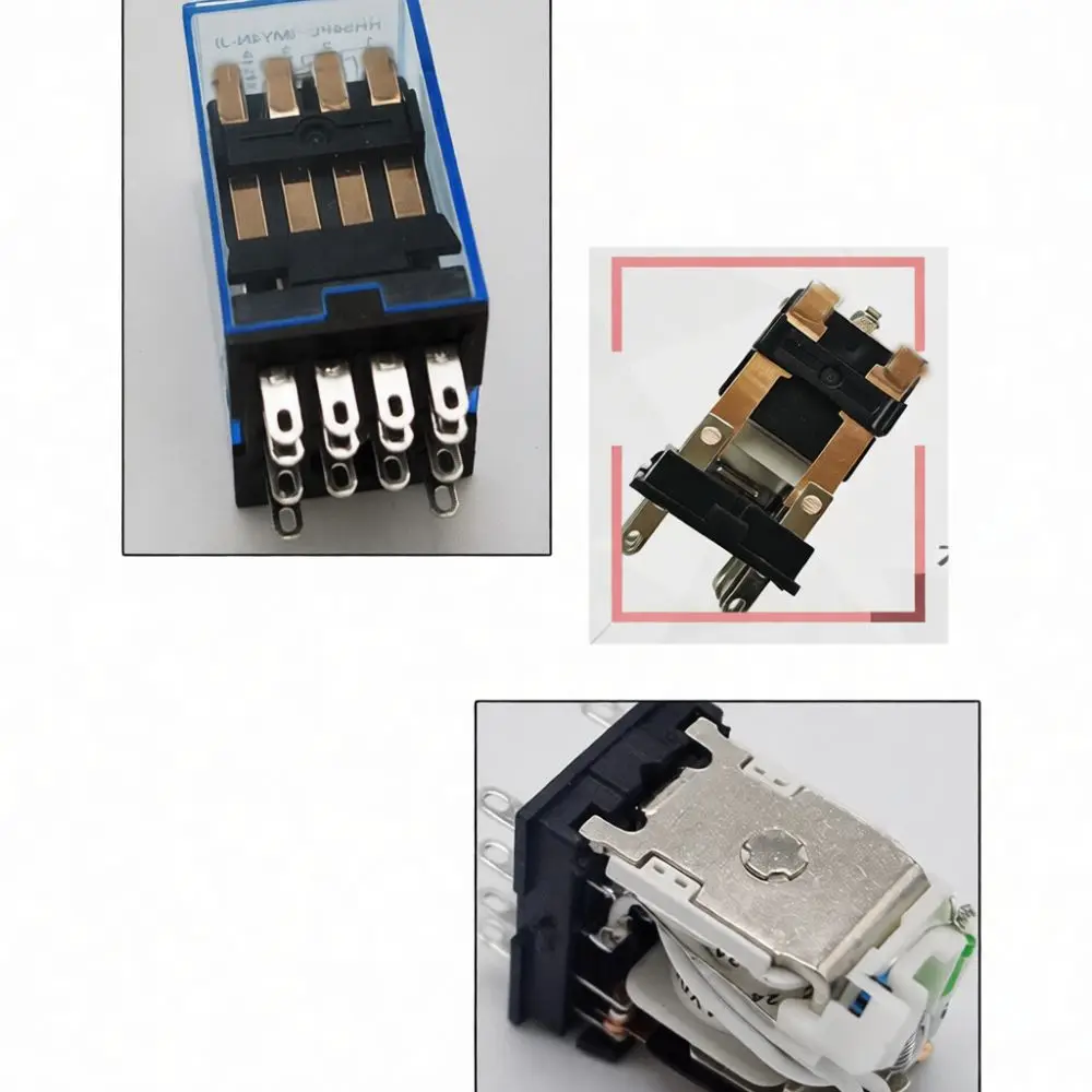 For For GANGKOO Industrial Control Intermediate Relay MY4NJ MY2NJ LY2NJ HH52P HH54P 220V 24V 12V Automation Circuit Switch Part