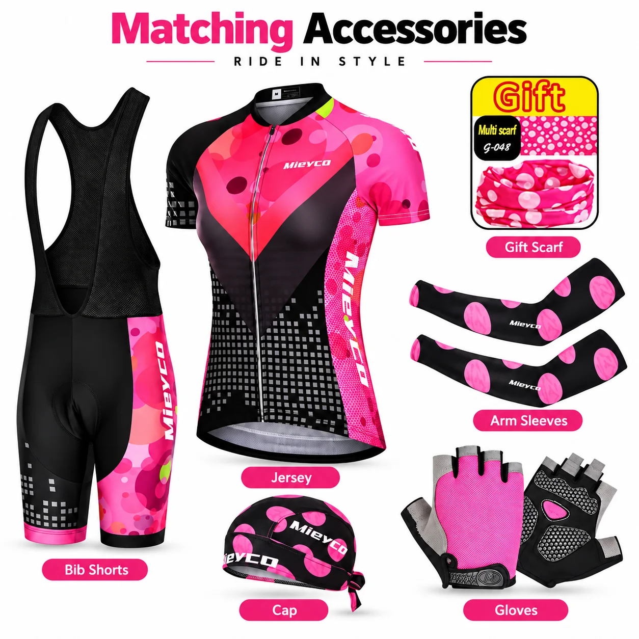 Mountain Biking Outfit - Mountain Bicycle Suit for Women, Bike