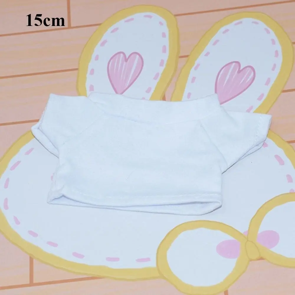 Hochwertige, modische Baumwollkleidung, Multistyles, niedliche T-Shirt-Kleidung, Mini-Kleidungszubehör, 10/15 cm Baumwolle, 1/12 BJD-Puppen