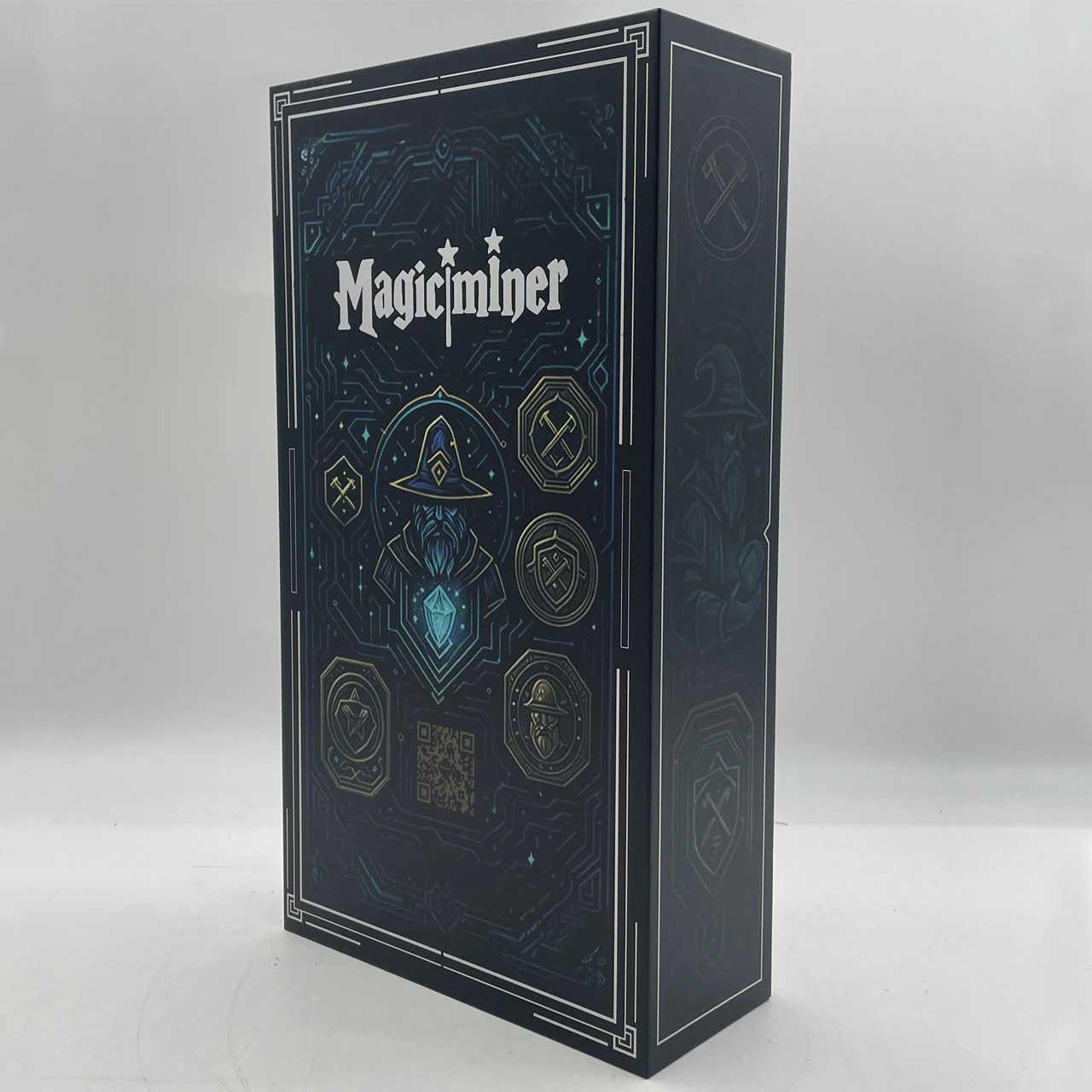 هدية الكريسماس Majic Miner BG02 7TH/s عمال مناجم بيتكوين BTC BCH BSV، DGB Solo Asic BTC عمال المناجم SHA-256 آلة التعدين 150 واط شحن سريع