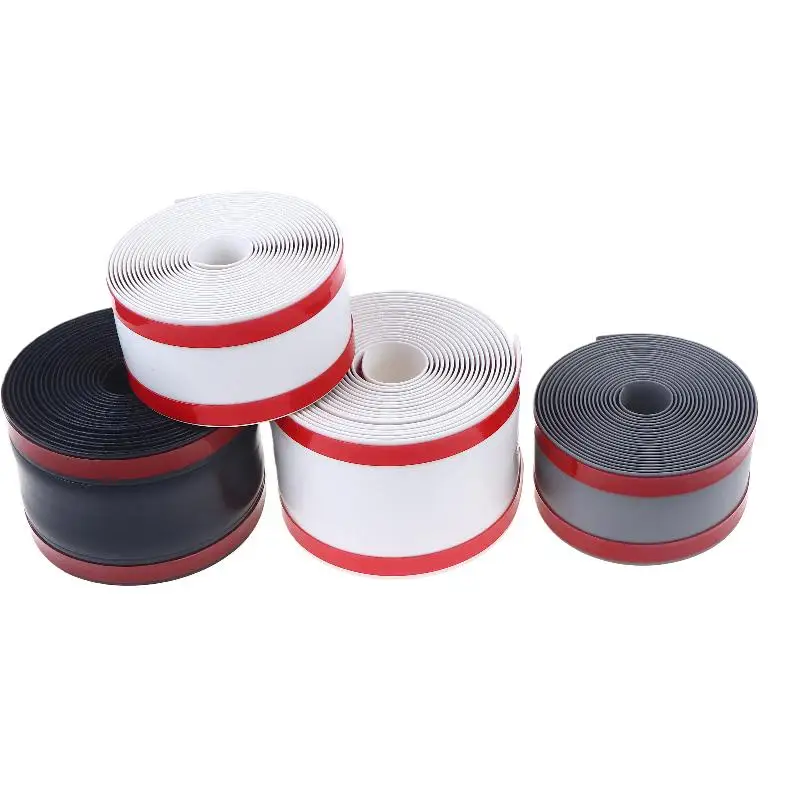 1 قطعة 1/3 متر بولي كلوريد الفينيل ذاتية اللصق سلك حماية قطاع غطاء كابل حامي ارتداء مقاومة الجدار والأرضية منظم للأسلاك #5