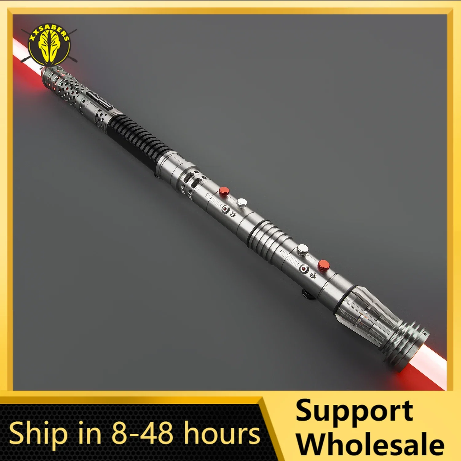 Lightsaber Neopixel Jedi Laser Sword Metal Hilt Heavy Dueling Sensitive Smooth Infinite Changing Hitting Sound LTG Light Saber