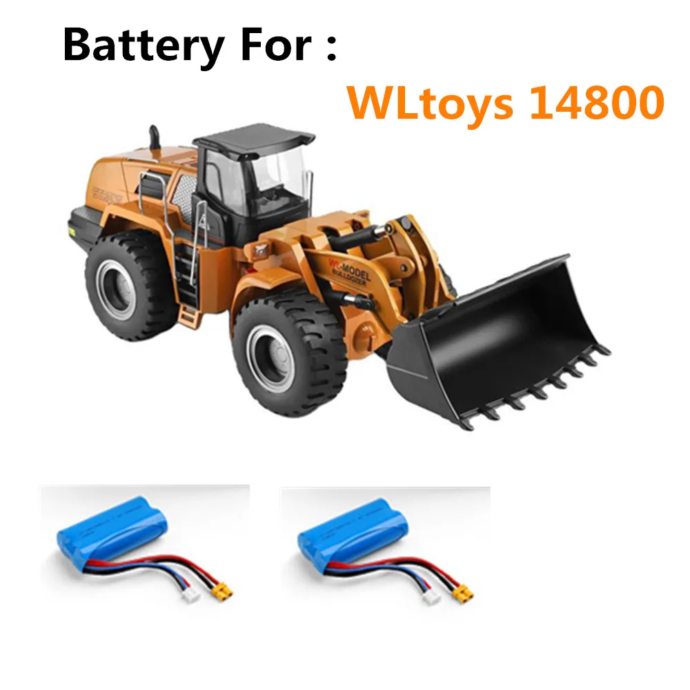 WLtoys 14800 Parts Battery  7.4v 1500mAh WLtoys 14800 RC Dozer Accessories 14800 Battery