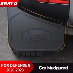 4x for Land Rover Defender 110 90 2020 2021 2022 L663 V8 Car Mudguard Fenders Mud Flaps Splash Guards Mudflaps Front Accessories