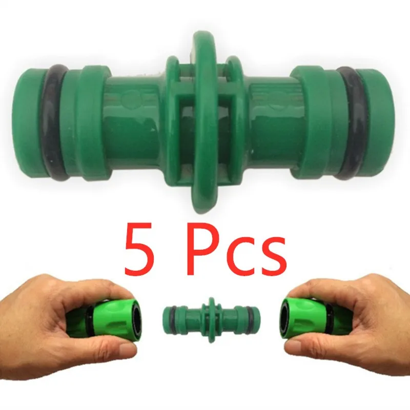 NEW Fashion Quick Connector Wash Water Tube Connectors Joiner Repair Coupling 1/2' Garden Hose Fittings Pipe Connector Homebrew