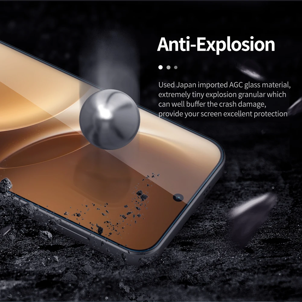 ل Vivo X300 Pro / X300 Nillkin H + PRO المضادة للانفجار 2.5D 9H رقيقة جدا الزجاج المقسى حامي الشاشة السلامة #5