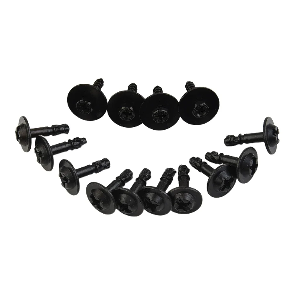 28Pcs For Audi A4 B8 A5 8T Car Undertray Engine Under Covers Fixing Clips Shield Trim Panel Screws  Auto Repairing Accessories