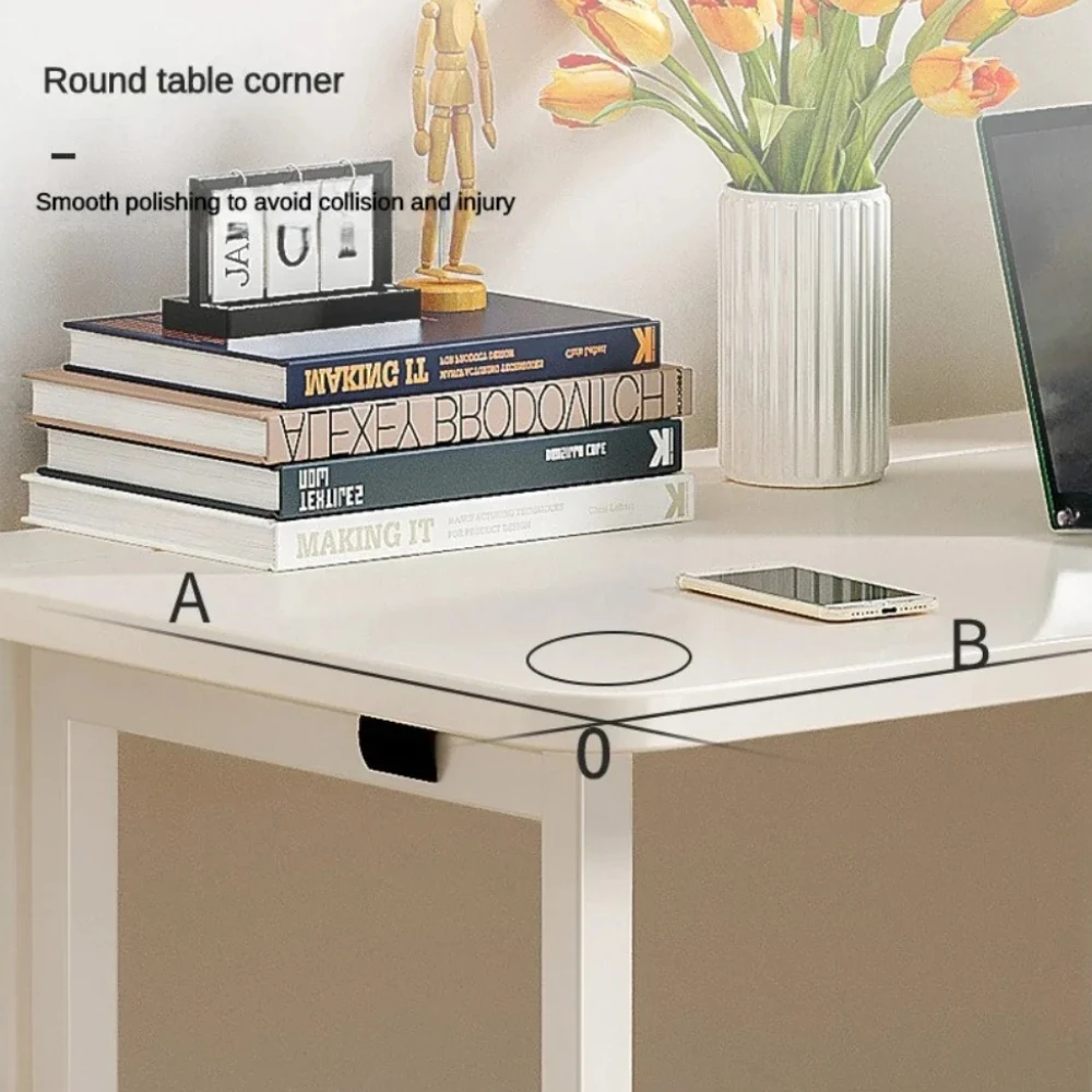 مكتب كمبيوتر قابل للطي مكاتب كمبيوتر للدراسة للمكتب المنزلي مكتب متعدد الوظائف قابل للطي مكتب غرفة نوم بسيط ومستقر #4