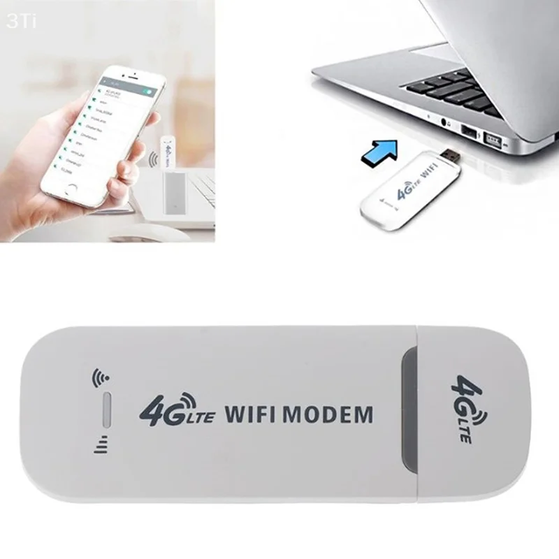 Portable 150Mbps USB Modem Pocket Hotspot Dongle Mobile Broadband for Home Office WiFi  Wireless LTE WiFi Router 4G SIM Card