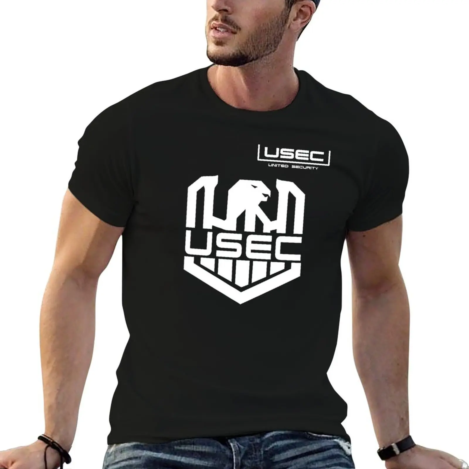 

Tarkov USEC logo T-Shirt cotton t shirts high quality cotton t shirt pack T-Shirt