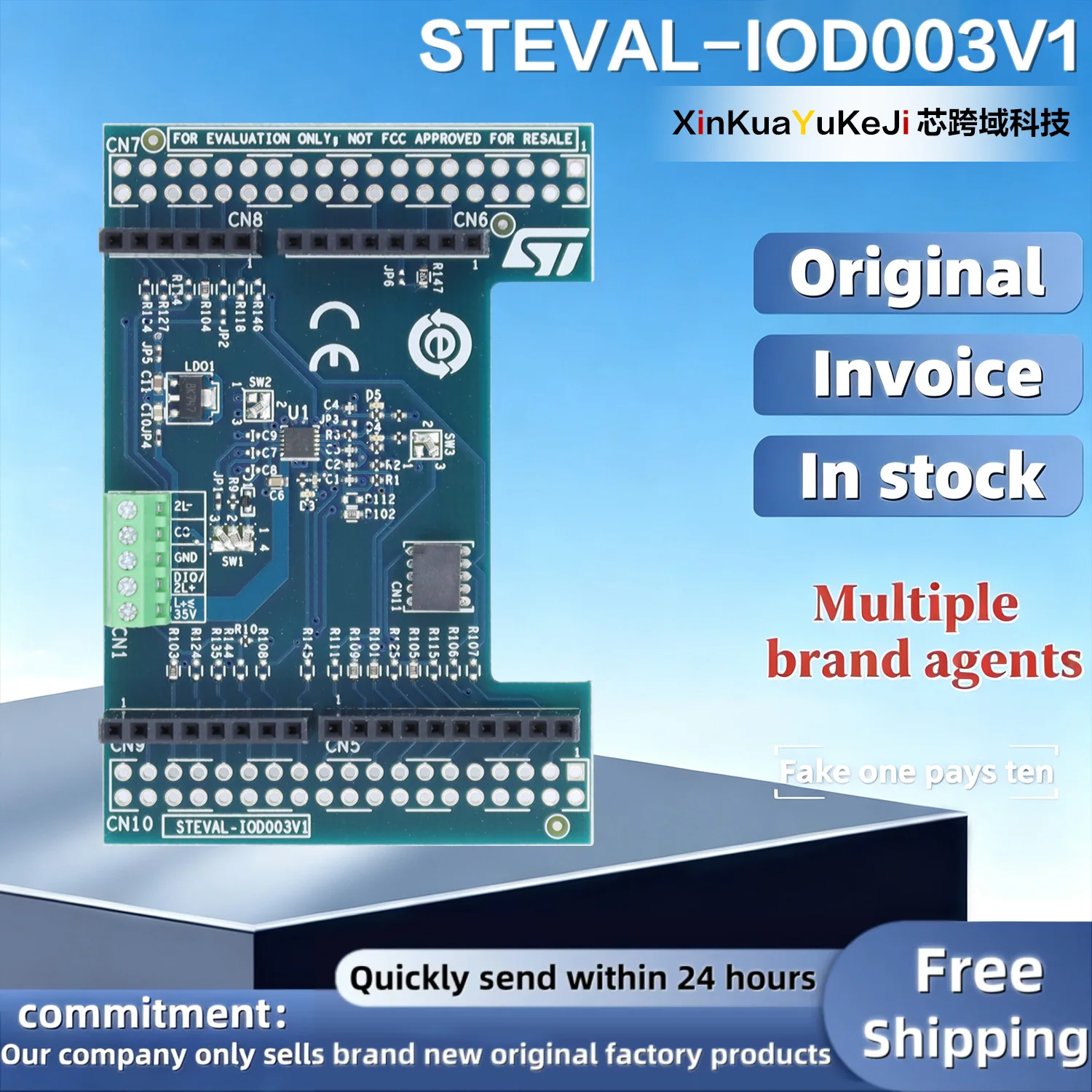 pour-carte-st-steval-iod003v1-l6362a-io-phy-l073rz-l053r8-x-carte-d'evaluation-nucleo-iks01a2