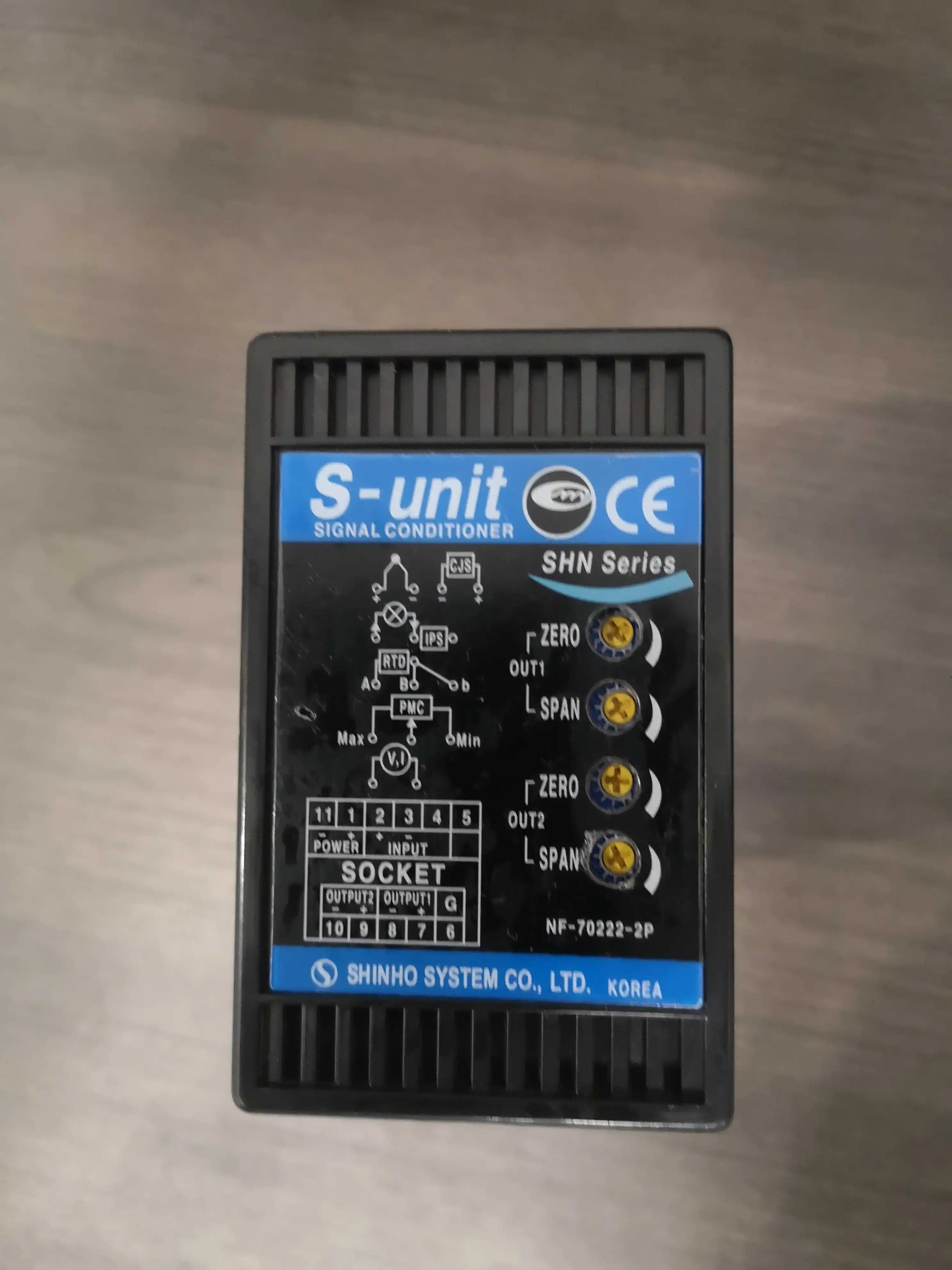 

СИСТЕМА SHINHO 2025 года Корея Galaxy SHN-IPS-BHH-Y Обработка сигнала/кондиционер сигнала 4–20 мА