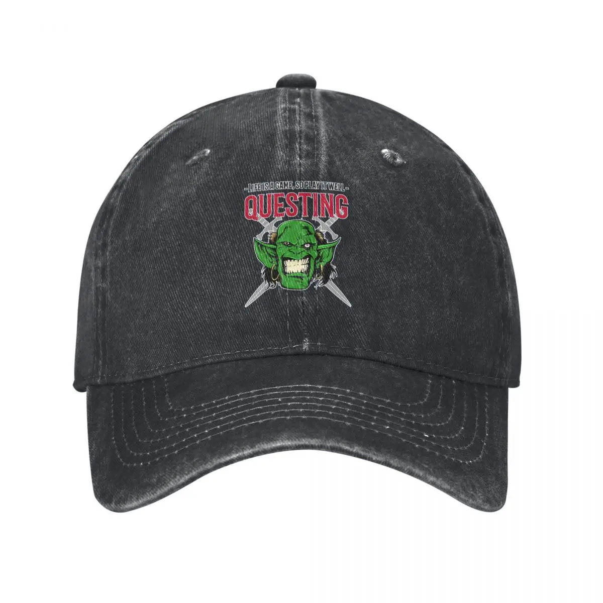 Ork waaagh Hat Peaked Women's Cap Life Is A Game Ork Master Legend Personalized Visor Protection Hats tops fugees graphic Hat