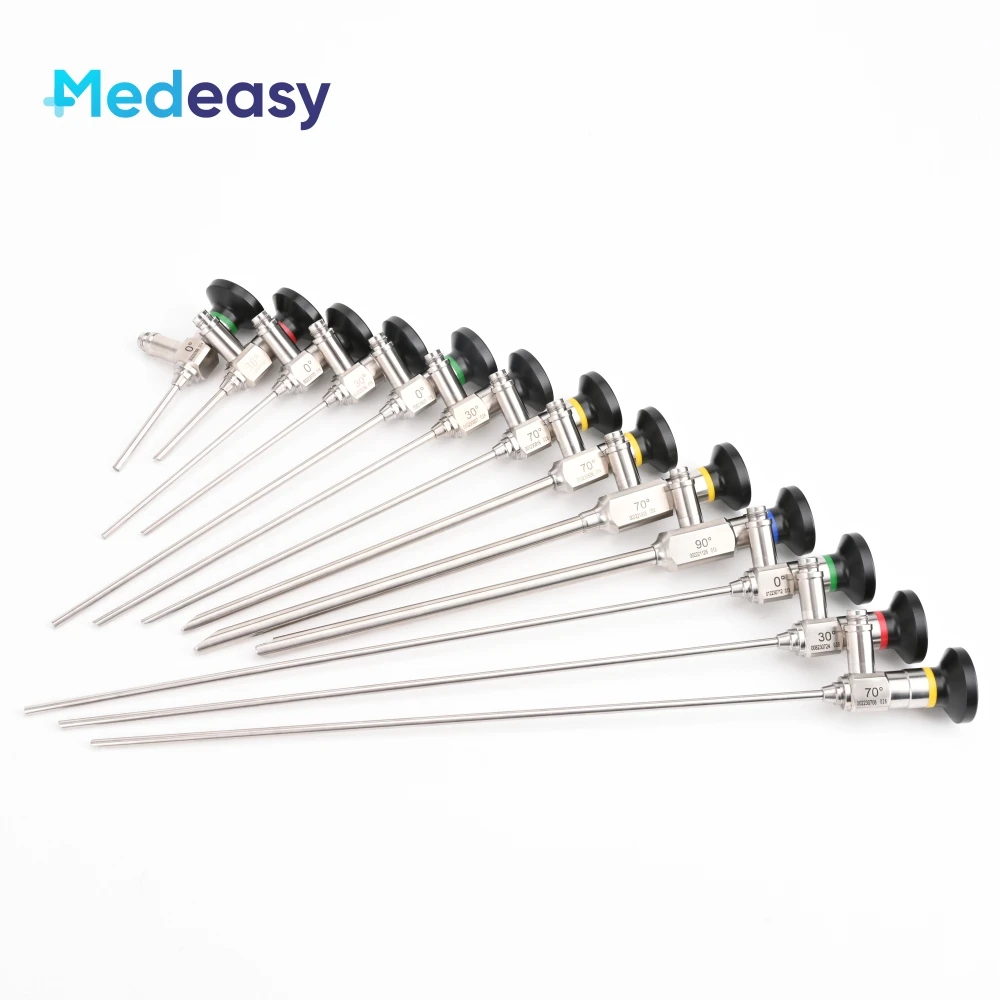 Rigid endoscopes Sinuscopes 4mm Urologys cystoscopes 2.7mm 6mm 8mm ENTs  0 30 70 90 Degree