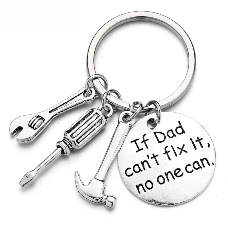 Father's Day Keychain, Sentimental Dad Gifts, Heartfelt Gratitude Gift for Father